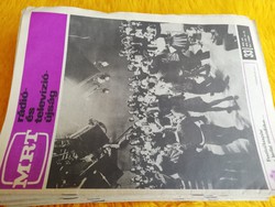 RTV újság 1973 évi töredék 37 db