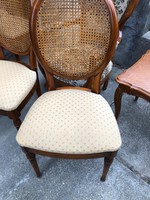 6 db hibatlan francia barokk szék 