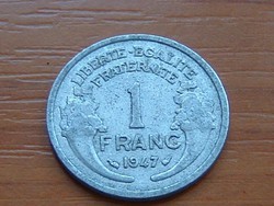FRANCIA 1 FRANC FRANK 1947 ALU. #