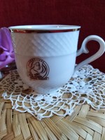 Hollóházi porcelán  csésze teljesen új. Vitrin állapot 