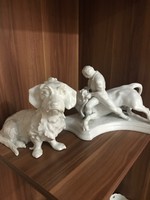 10ft-ról! Herendi fehér porcelán szobrok! 10ft-ról! Herendi fehér porcelán szobrok!