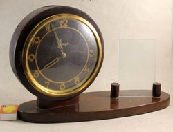 Antik kandalló vagy asztali óragyári óra fényképtartóval 166