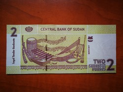 Szudán 2 Pounds 2017 UNC
