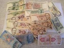 Papír pénz Orosz, Lengyel, Cseh,