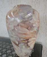 Olasz virágmintás váza - Ceramiche Artistiche