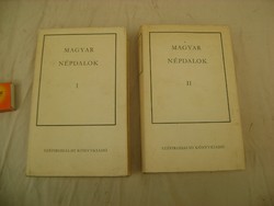 Magyar népdalok I.- II. kötet - 1975