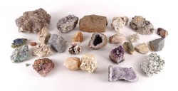1A697 Gyönyörű ásvány kőzet gyűjtemény