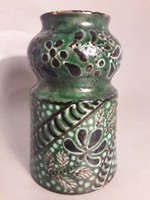 Lázi kerámia váza ritka festésű antik darab