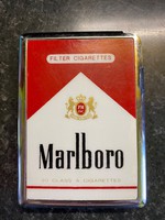 Régi Marlboro fém cigarettatálca
