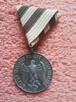 Náci Wehrmacht 4 év szolgálati kitüntetés, szalagon