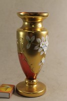 Antik Bavária aranyozott váza 247