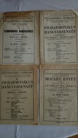 Győri Filharmonikusok és más zenei érdekesség 1947-48-49 évekből