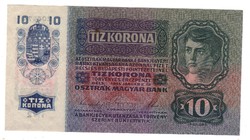 10 korona 1915 osztrák bélyegzés 5.