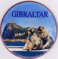 Hűtőmágnes Gibraltárból
