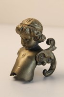 Empire bronz figurális bútordísz, karosszék dísz