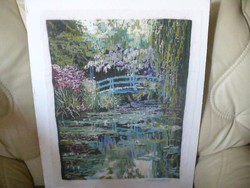 Gobelin kép Monet festménye után