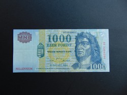1000 forint 2000 Millennium  DE Szép ropogós bankjegy  