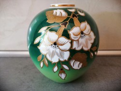 Wallendorfi Goldrelief porcelán váza
