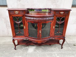 Gyönyörű Felújított Victorian Mahagóni Antik - Szalon Bútor.
