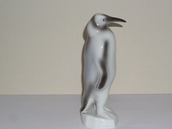 Nagyméretű Hollóházi porcelán figura ( Pingvin)