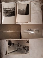 5db fotó balatoni hajókról