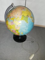 Világító földgömb 33 cm