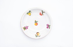 Alföldi gyümölcsös desszertes tányér - retro porcelán kistányér pótlásnak