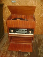 Resprom music box, chest of drawers - radio, turntable - 1960s