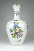1A865 Nagyméretű Viktória mintás Herendi porcelán váza 27 cm