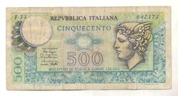 500 lira 1974.02.14.-1979.04.02. Olaszország 4.