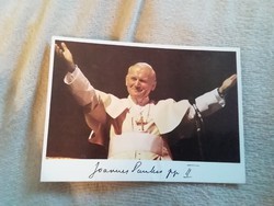 II. János Pál pápa képeslap