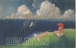 BALATON idegenforgalmi kiadvány 1930/40(tervezte: Konecsni György)