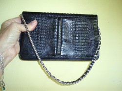 Vintage genuine crocodile leather small purse