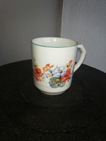 Beautiful Pattern Rare Hollóházi Floral Mug, Nostalgia Piece