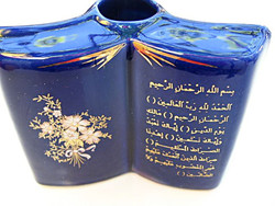 Könyv alakú zsidó vagy arab váza