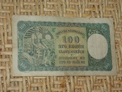 Slovakia 100 crowns Slovak koruna 1940