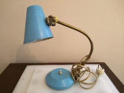 Retró kék asztali lámpa