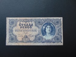 500 pengő 1945 K 312 