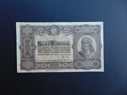 100 korona 1923 Magyar Pénzjegynyomda RT   