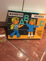 Antik Mágneses ABC betűkirakó játék - Oktató játék Magnetic - Triál 