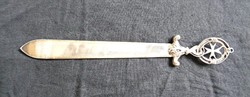 925-ös Máltai, Máltai keresztes levélbontó kés, dobozában