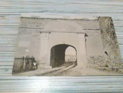 Antik képeslap. Szigetvári várkapu