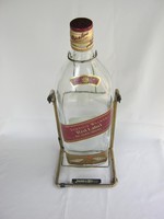 Johnnie Walker Red Label nagy whisky üveg állvánnyal