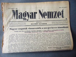 Magyar csapatok visszaverték a szovjet heves támadást    -   - Magyar Nemzet 1943