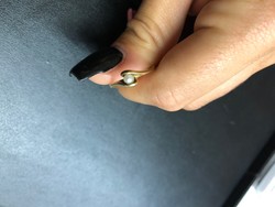 Tenyésztett gyöngy gyűrű 