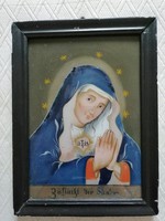 Szűz Mária üvegikon 