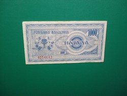 Macedónia 1000 dínár 1992