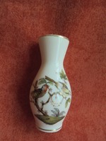 Herendi porcelán Rotschild mintás kicsi váza