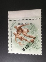 1953.XI.25. 6:3 Wembley...ritka értékes magyar bélyeg
