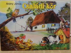 Arany János: Családi kör - leporelló mesekönyv Radványi Zsuzsa rajzaival